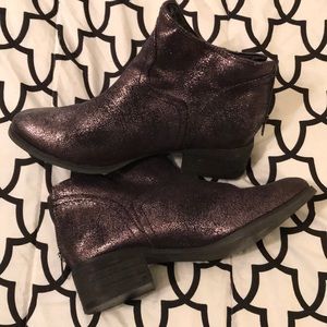 Sparkly ankle boots size 11 worn once